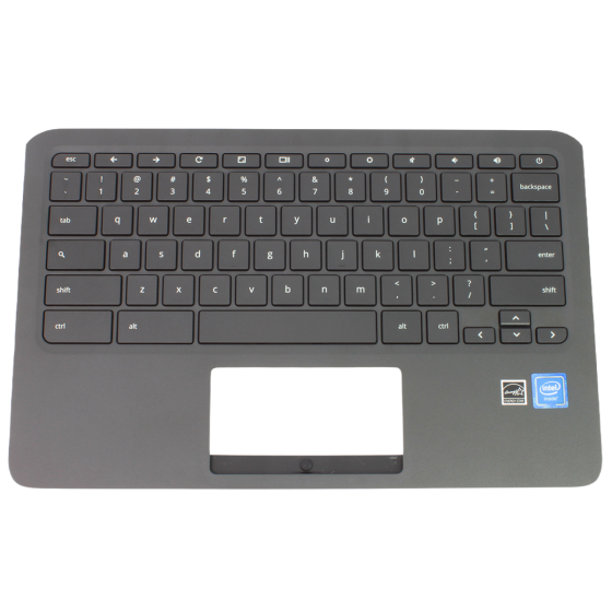 HP 11A-NB0013DX Chromebook Palmrest Assembly w/ Keyboard Only, Grade B