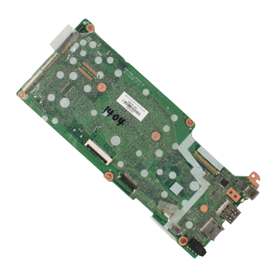 HP 11 G8 EE Chromebook Motherboard (4GB RAM, 32GB Storage, Intel Celeron N4020 Processor, w/BGA Chip, REV: I)