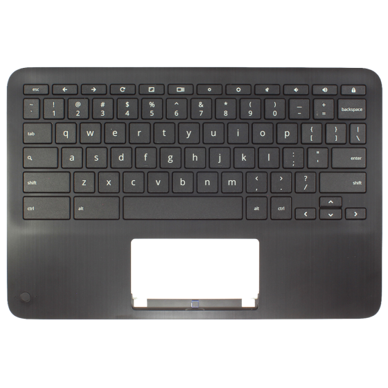 HP 11 x360 G3 EE (MediaTek) Chromebook Palmrest Assembly w/ Keyboard Only