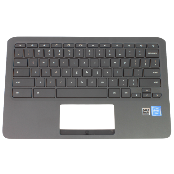 HP 11A-NB0013DX Chromebook Palmrest Assembly w/ Keyboard Only, Grade B