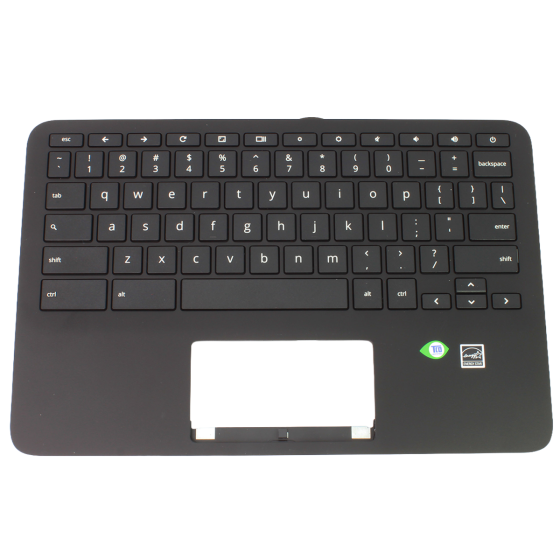 HP 11 G9 EE MK Chromebook Palmrest Assembly w/ Keyboard Only