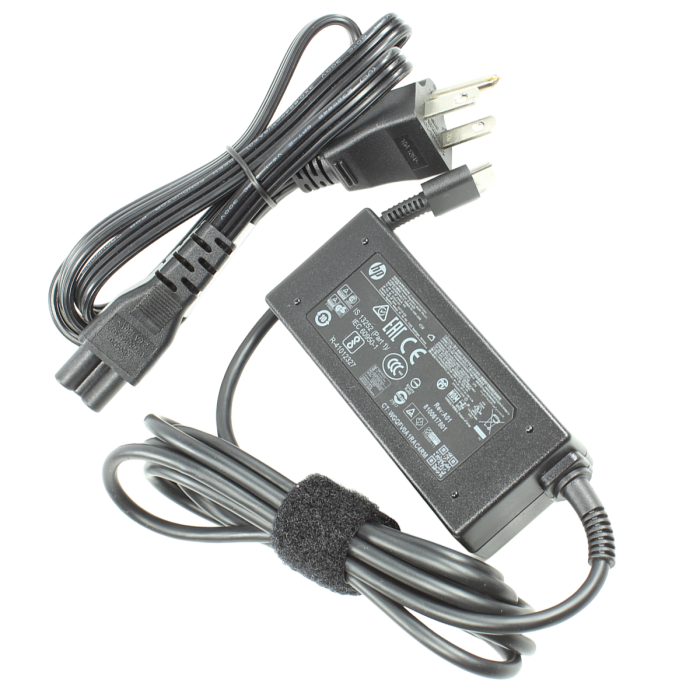 HP 11 x360 G3 EE Chromebook USB-C AC Power Adapter