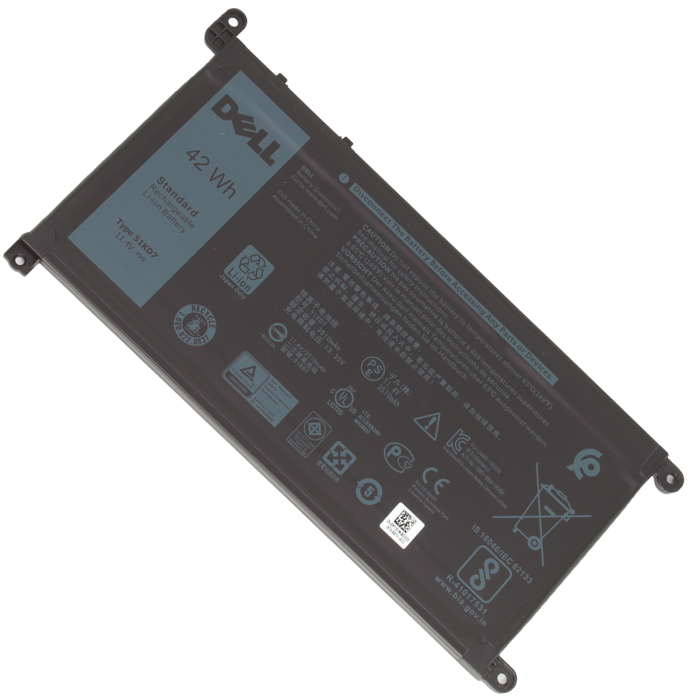 Dell 11 3100 2-in-1 Chromebook Battery, Type: 51KD7