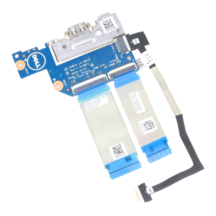 Dell 11 3100 2-in-1 Chromebook Power and USB Daughterboard