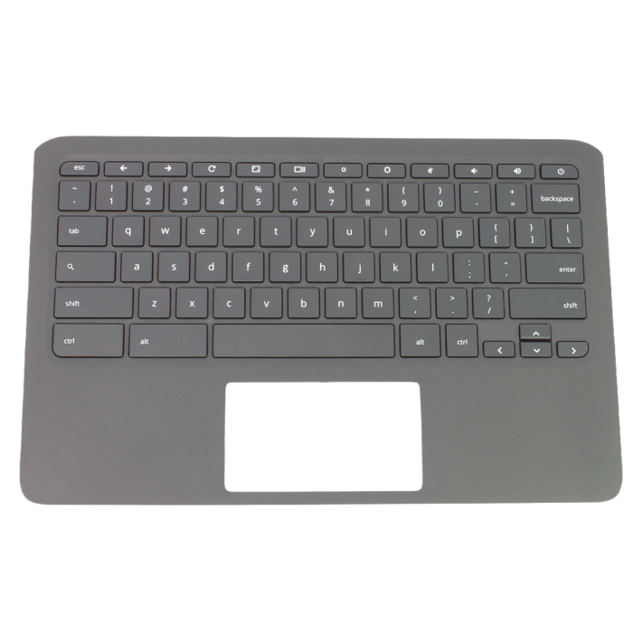 HP 11 G6 EE (Intel) Chromebook Palmrest Assembly w/ Keyboard Only (Short cable)