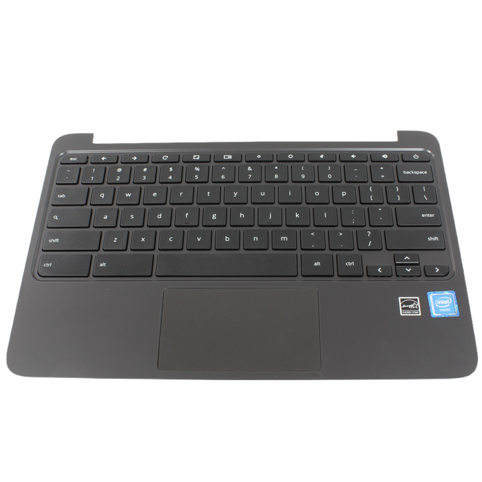 HP 11 G4 EE Chromebook Palmrest Assembly w/ keyboard and touchpad